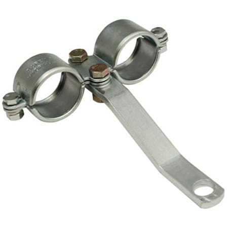 Apache .50 in. Stamped Steel- Double Breakaway Clamp 157379